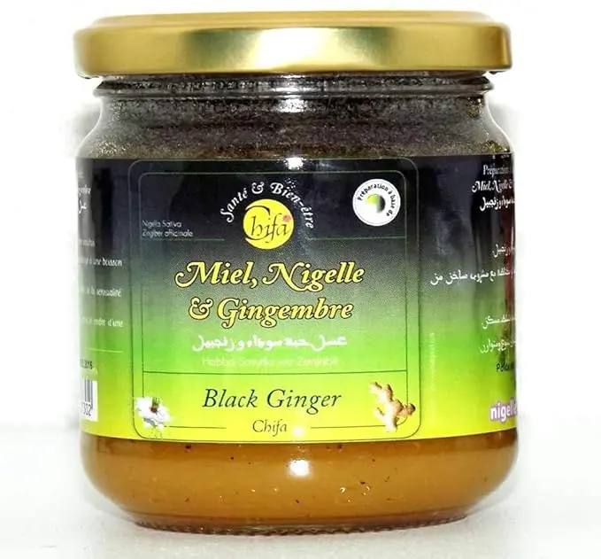 miel nigelle et gingembre